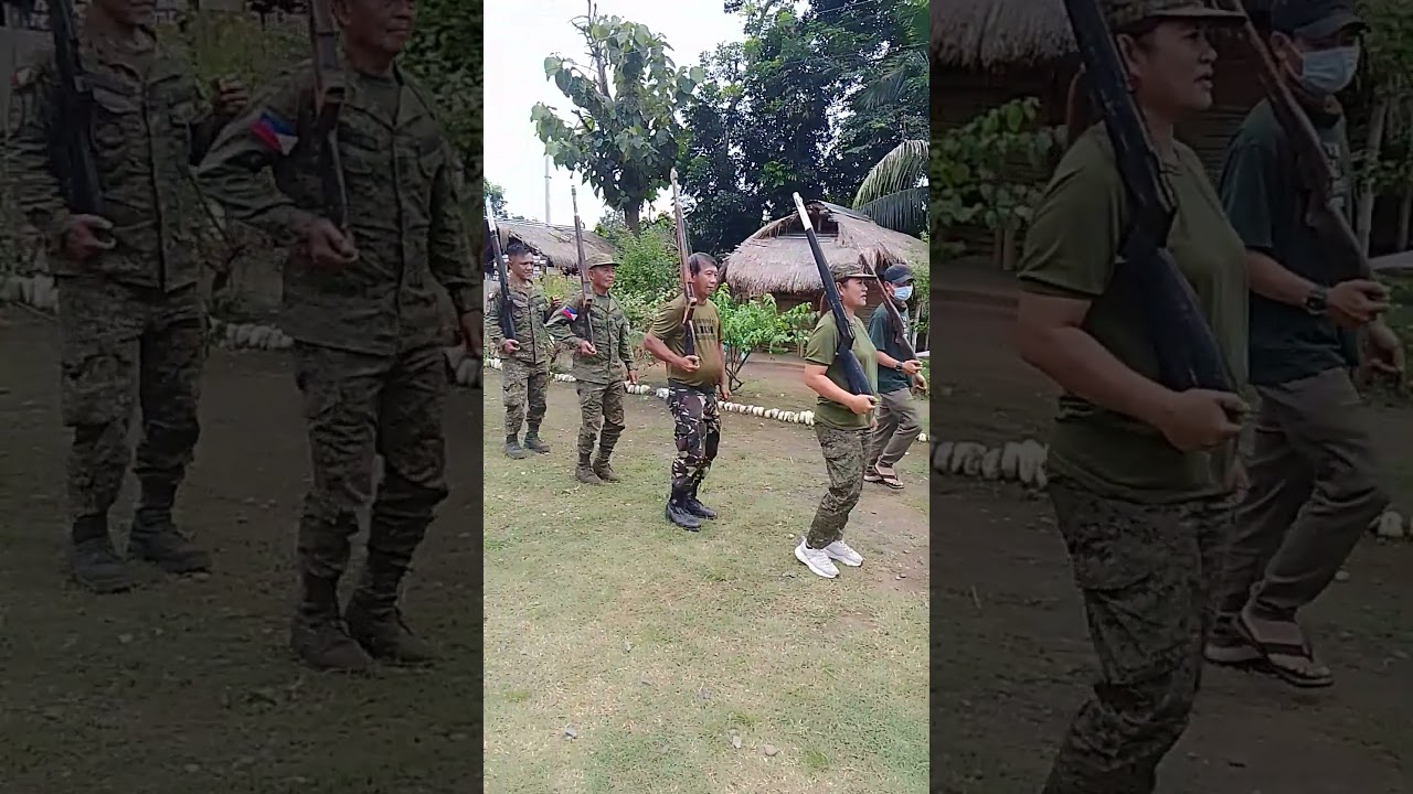 marching on place mga reservist army