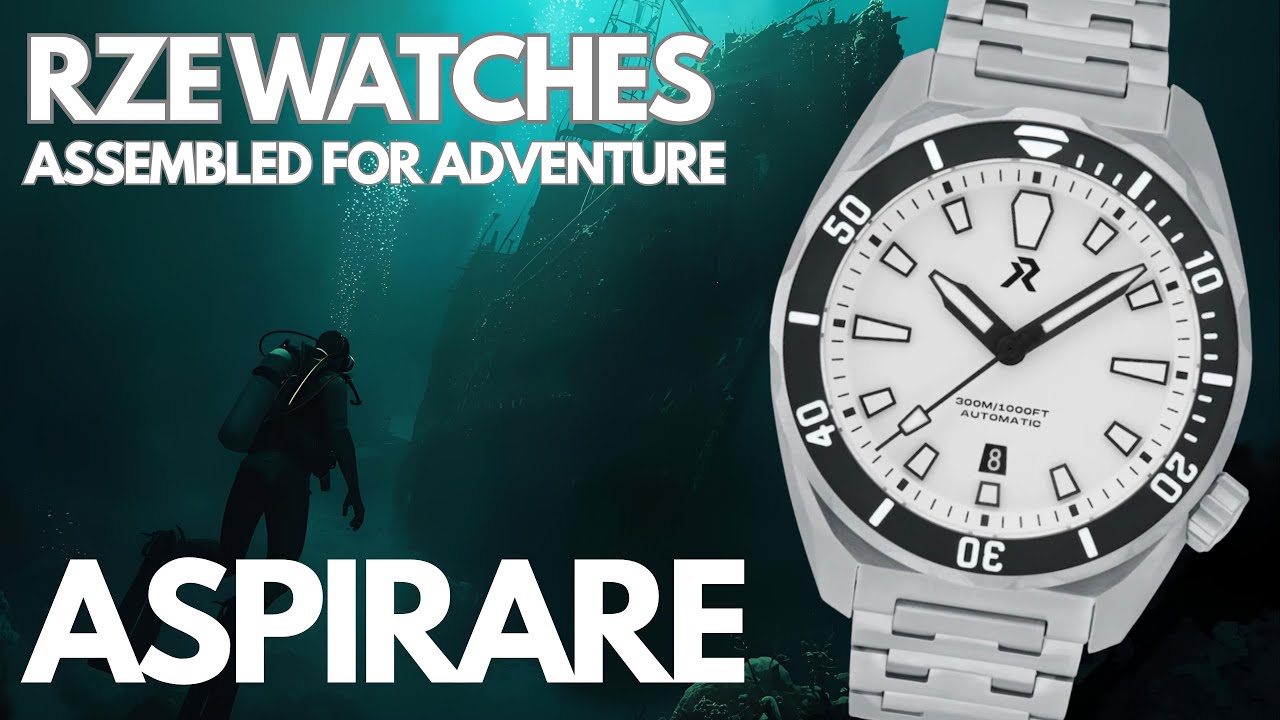 RZE Aspirare Dive Watch Spotlight | First Impressions, Features & Interchangeable Bezel Tutorial