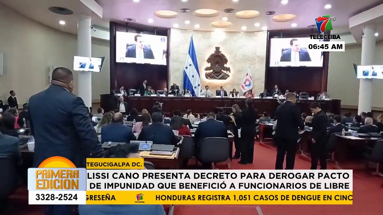 Diputada presenta decreto para derogar pacto de impunidad que beneficio a funcionarios de Libre