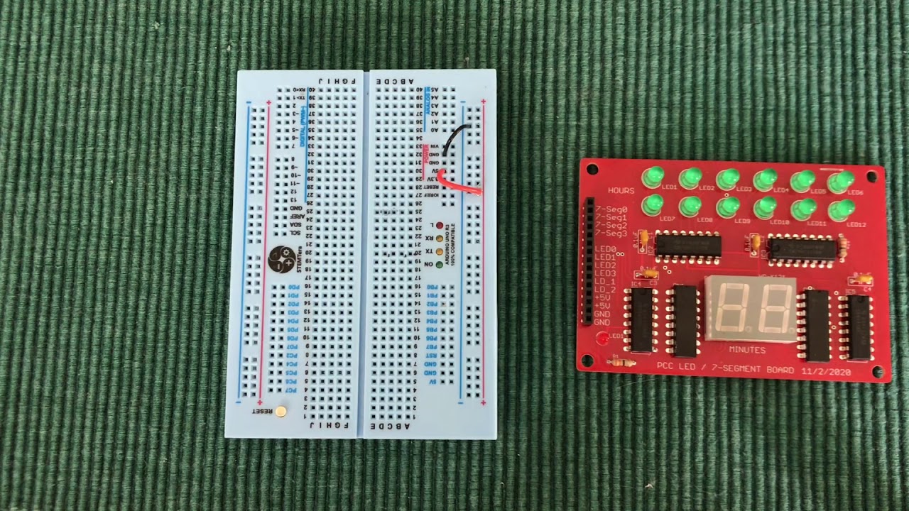 LED test board wiring