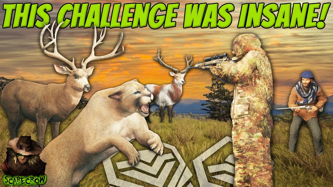 We Got SO MANY TROPHIES During This INSANE Trophy Challenge! *Diamonds & Rares* Call of the wild