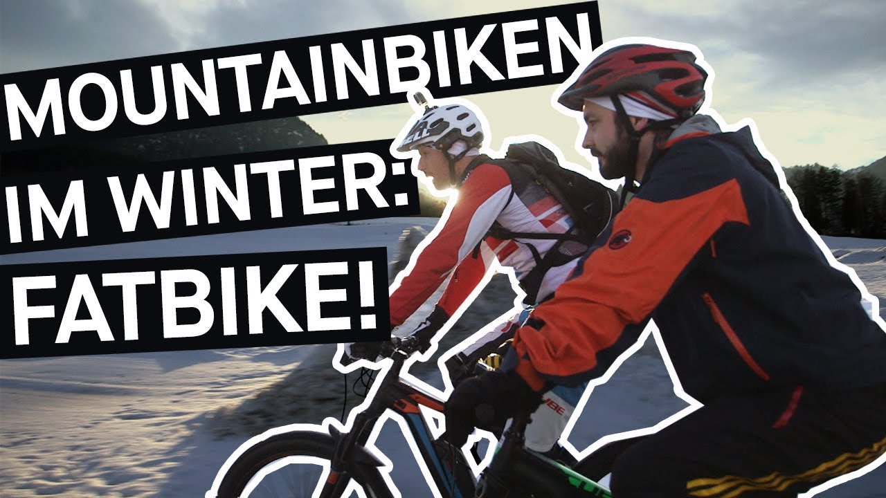 Freeriden mit dem Fatbike - eine Alternative für schneefreie Winter? || PULS Reportage