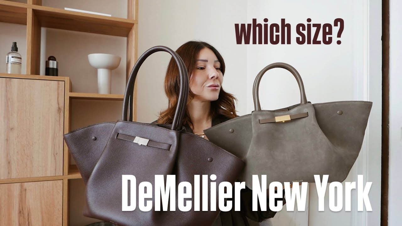 DEMELLIER MIDI NEW YORK TOTE BAG REVIEW & SIZE COMPARISON | Best Luxury Handbags Under €600 in 2025