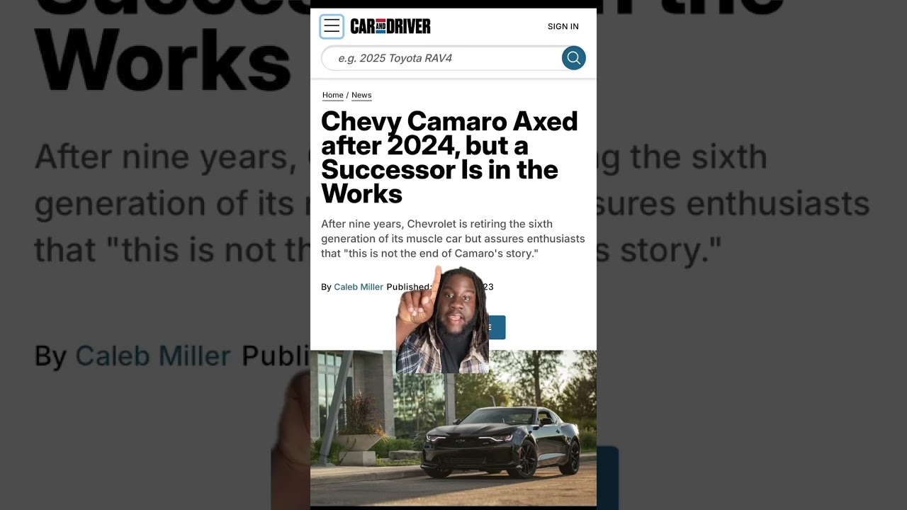 Camaro 7-го поколения? 🤔👀 #camaro #camaross #camarozl1 #camaroz28 #chevy #chevrolet #gm #generalm...