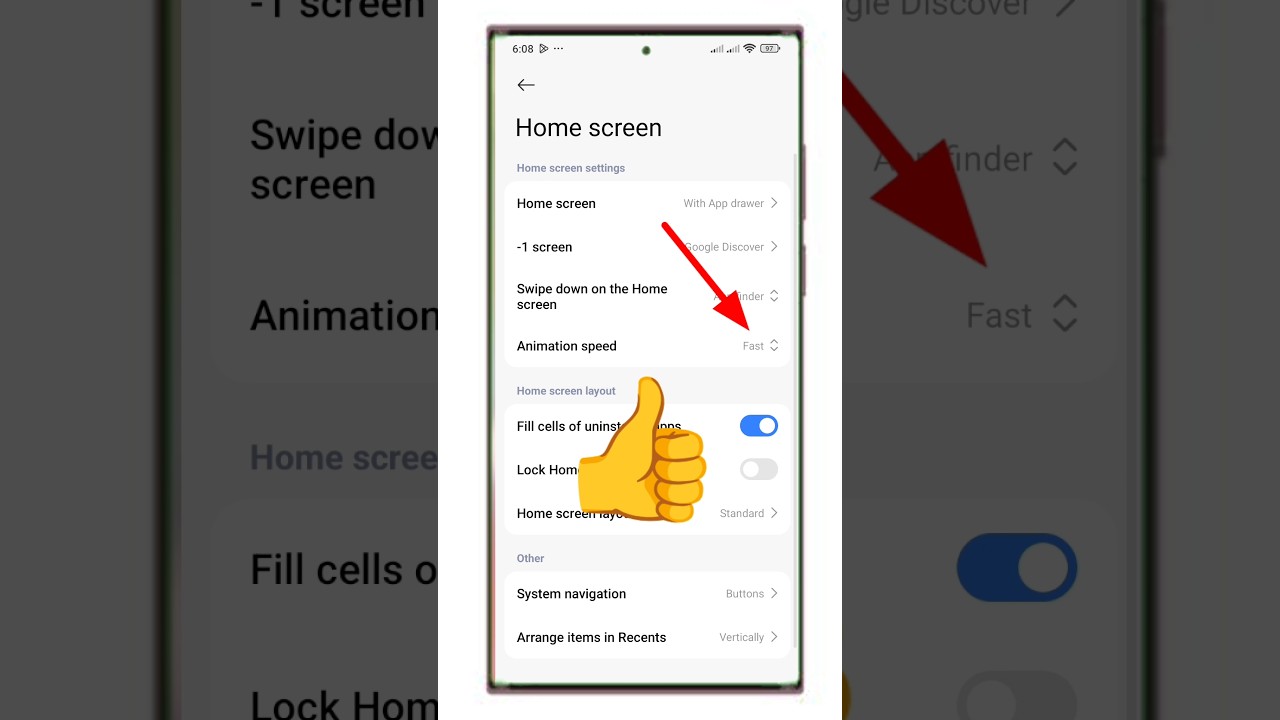 How To Fast Display Animation Speed in Redmi note 14 #shorts