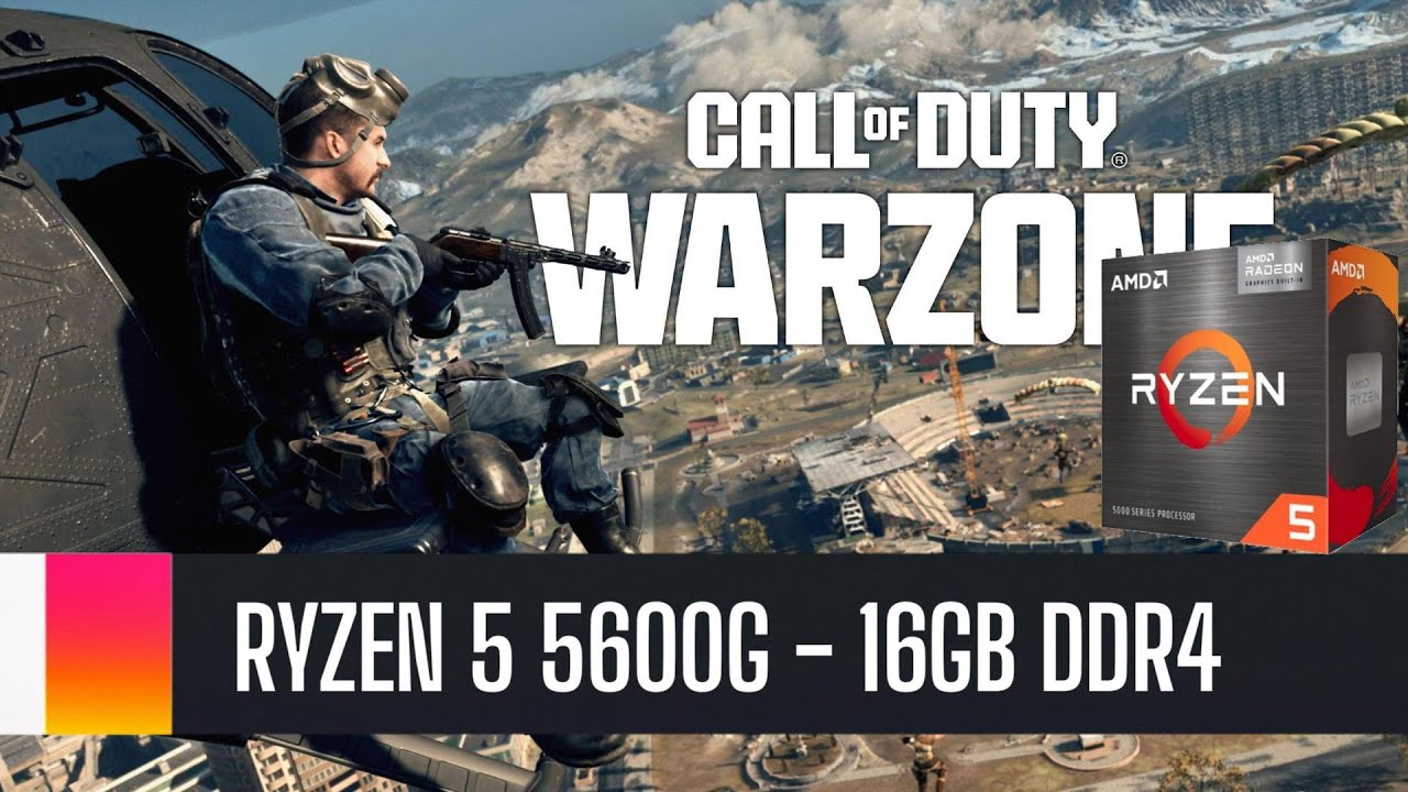 Call of Duty: Warzone: Verdansk (Temporada 3) - Ryzen 5 5600G & 16GB DDR4 3200Mhz