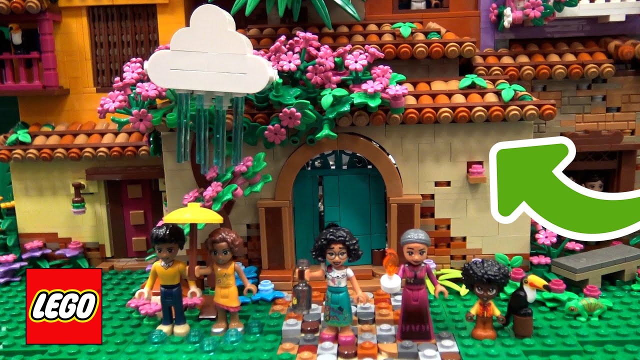 Motorized LEGO Encanto Magical Madrigal House
