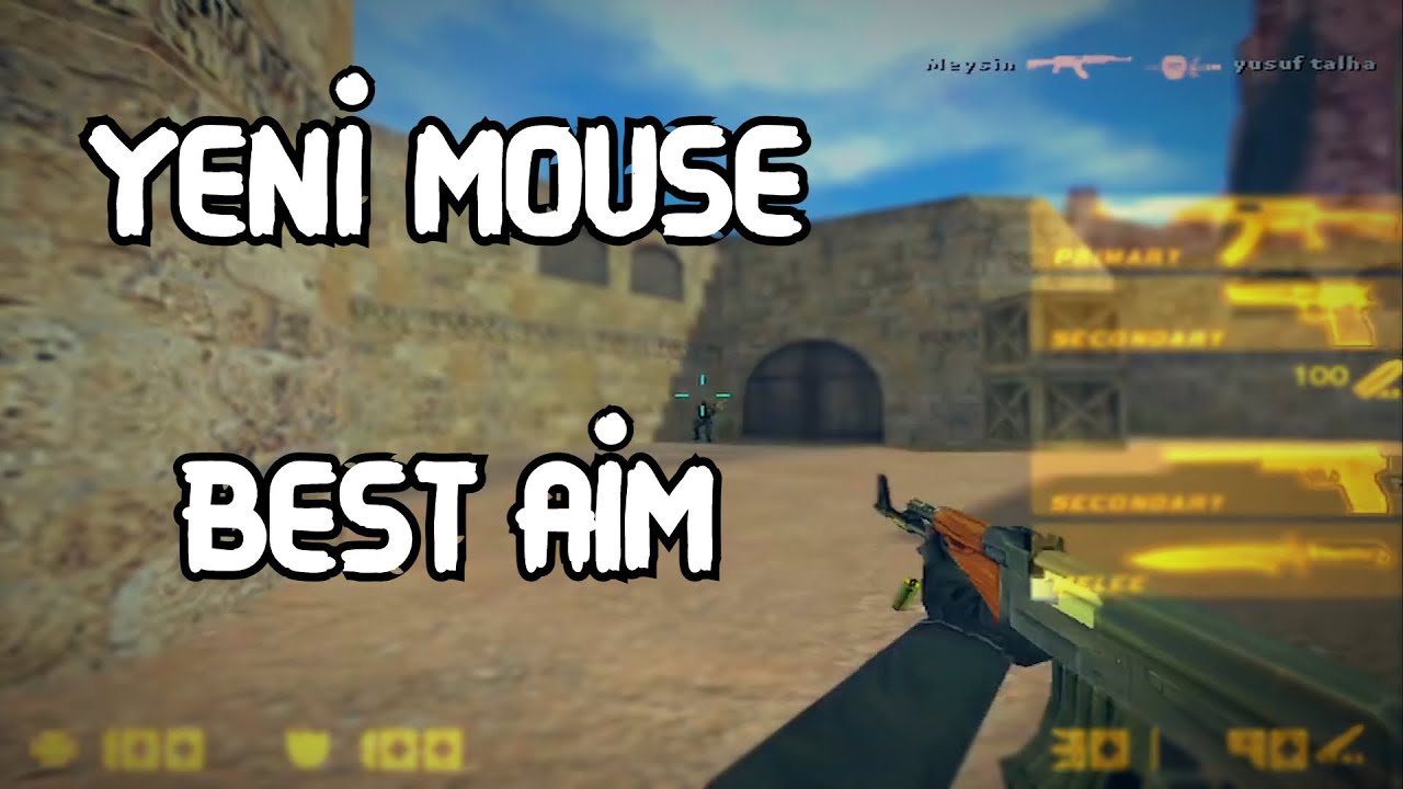 YENİ MOUSE İLE GAMEPLAY! - CS 1.6 DEATHMATCH