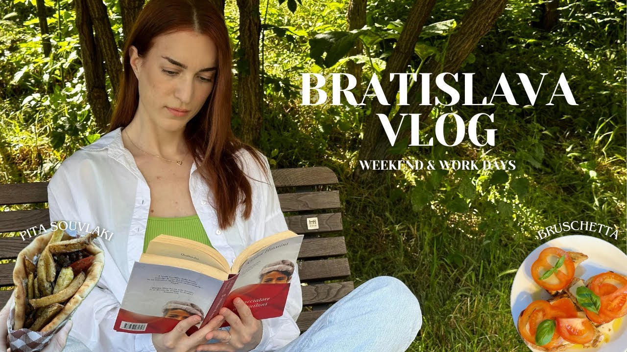 A few days in my life in Bratislava: healthy habits, food, talks | SLOVAKIA Ep. 5  🇸🇰  VLOG