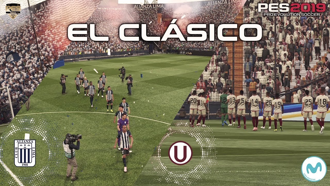 ALIANZA LIMA VS UNIVERSITARIO | Clásico peruano en PES 2019