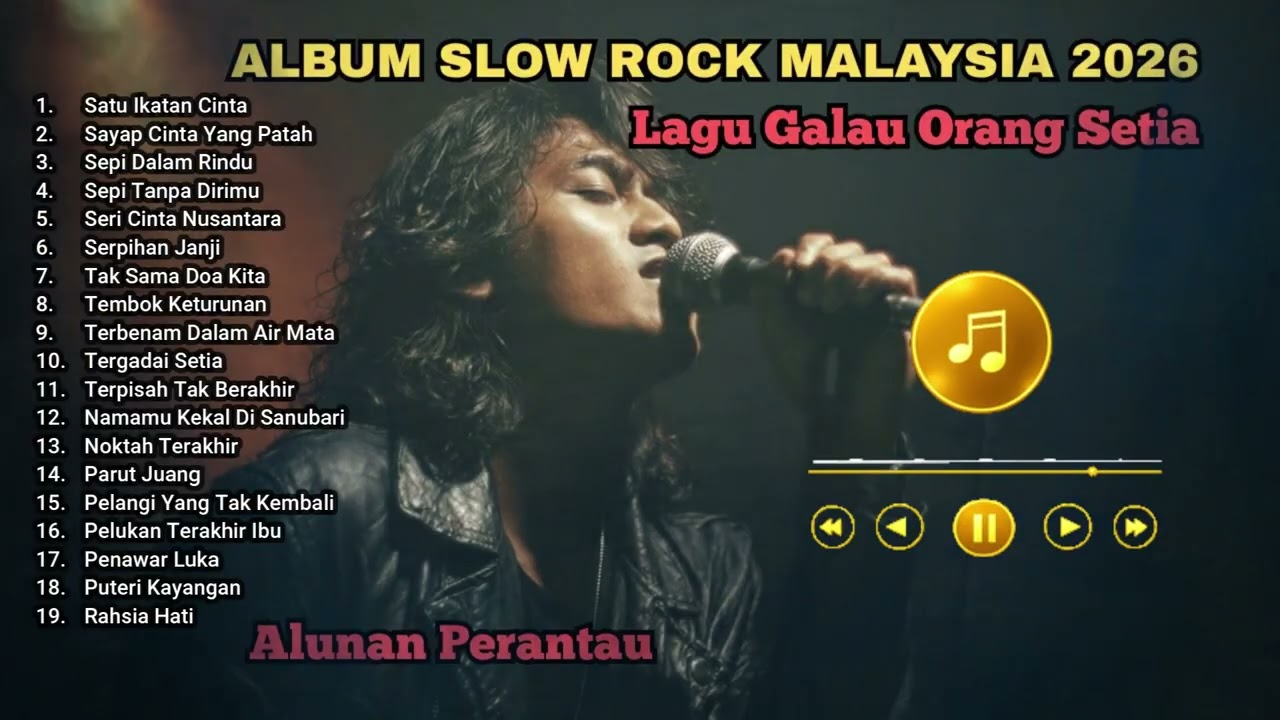 Album Slow Rock Malaysia Terbaru | Lagu Galau Orang Setia