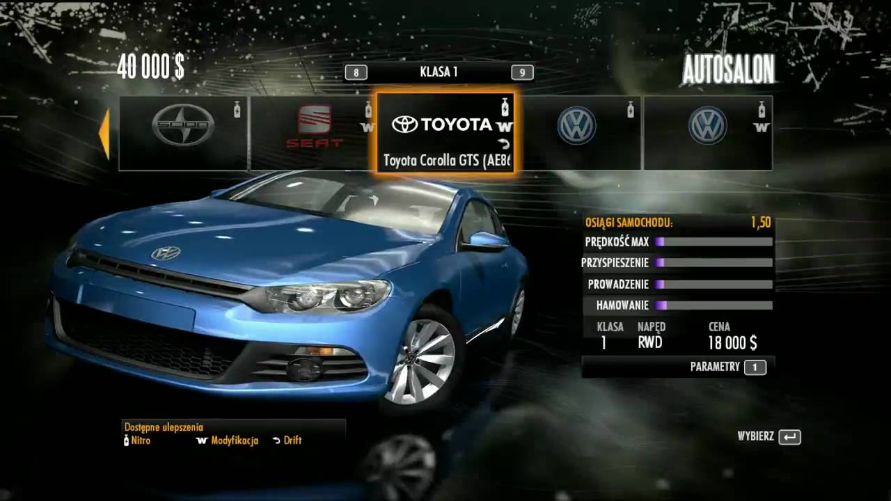 Need for Speed: SHIFT - gameplay PC