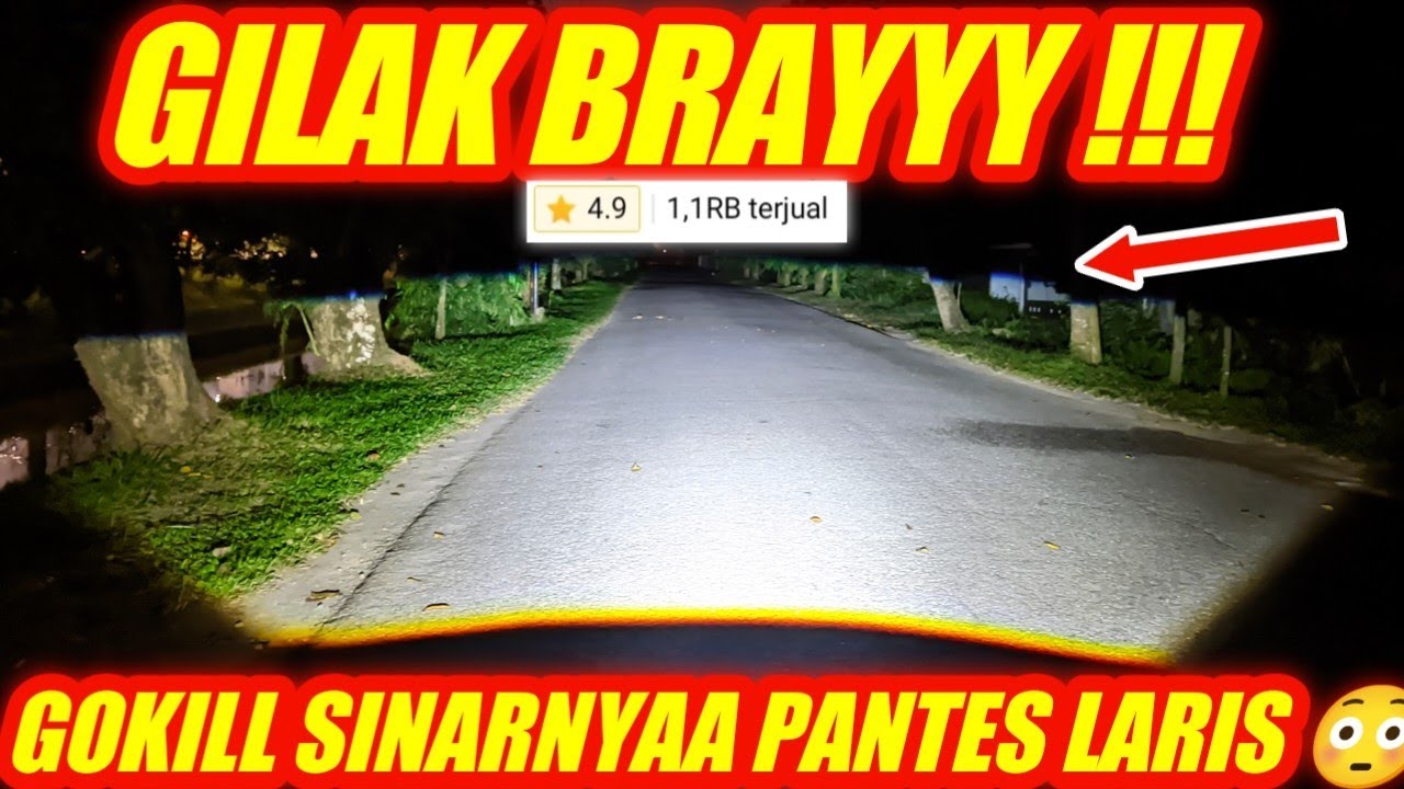 REVIEW IBRIGHT ZE 9X - GOKIL BANGET SINARNYAA COYYYYY !!!
