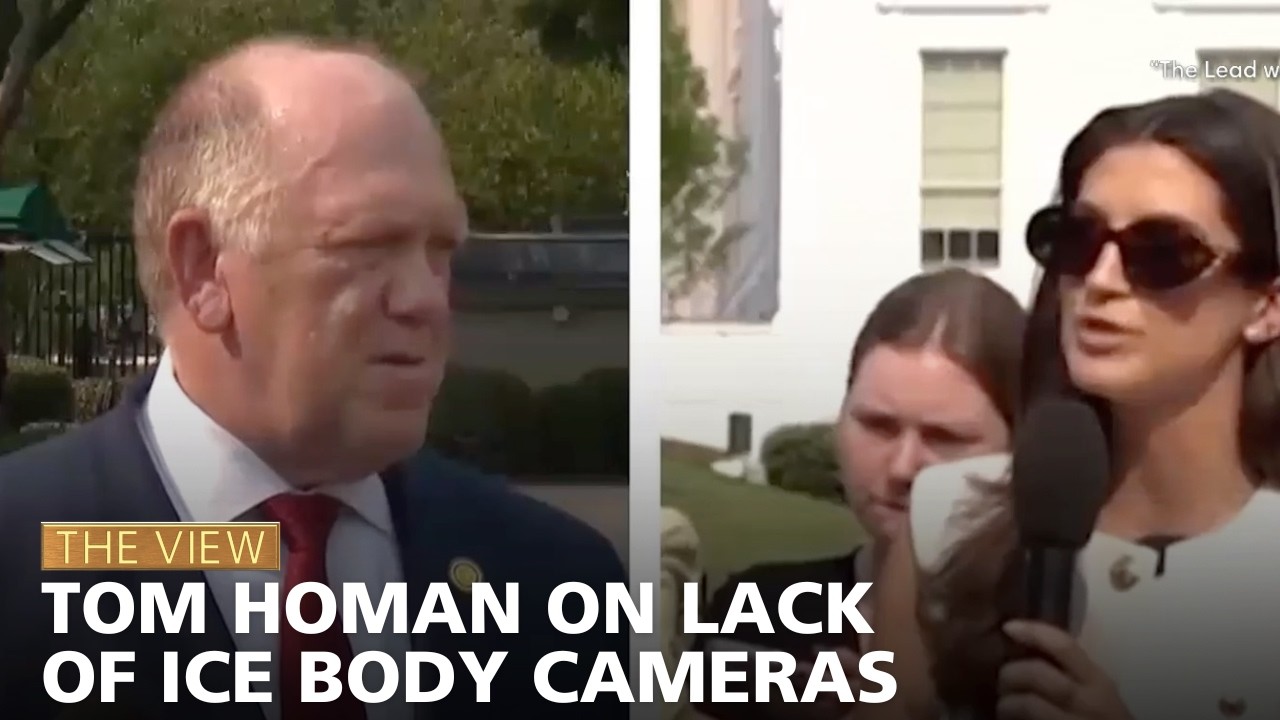 Tom Homan On Lack Of ICE Body Cameras | The View