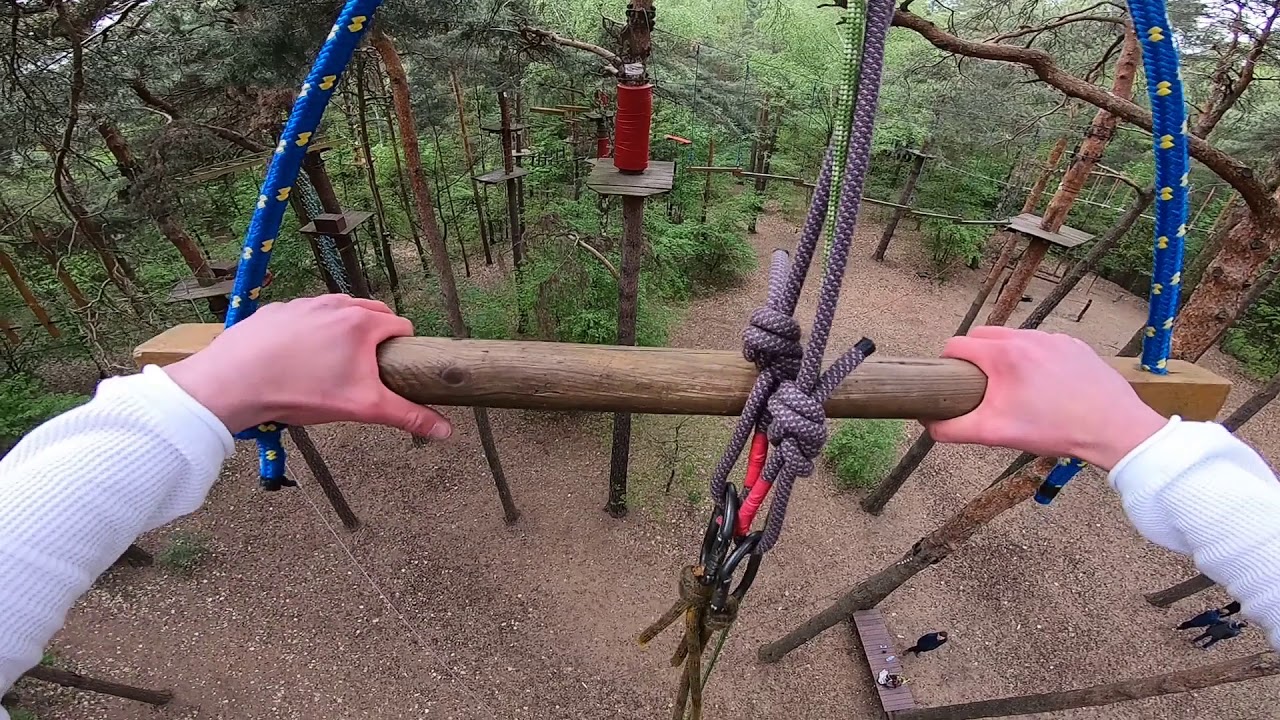 High Ropes GOPRO HERO 7 BLACK (park linowy Poznań Pyrland)