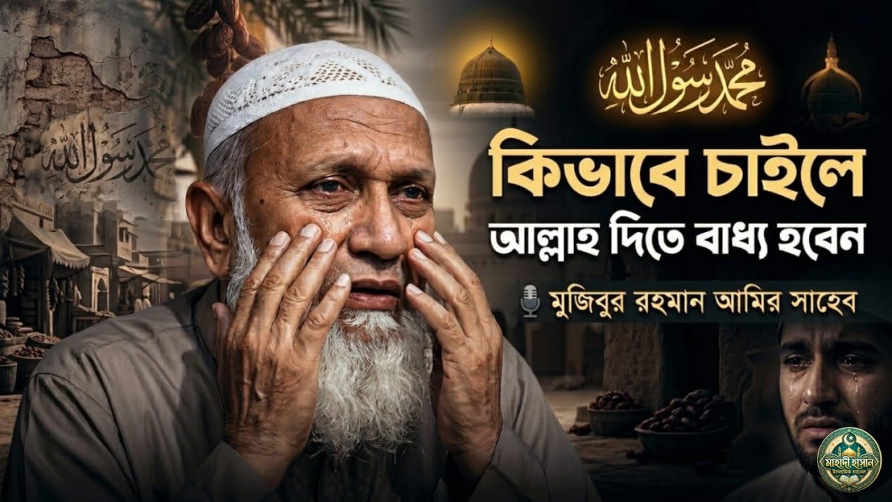 কিভাবে চাইলে আল্লাহ দিতে বাধ্য || মজিবর রহমান আমির সাহেব || Mojibar Rahman Amir sahab