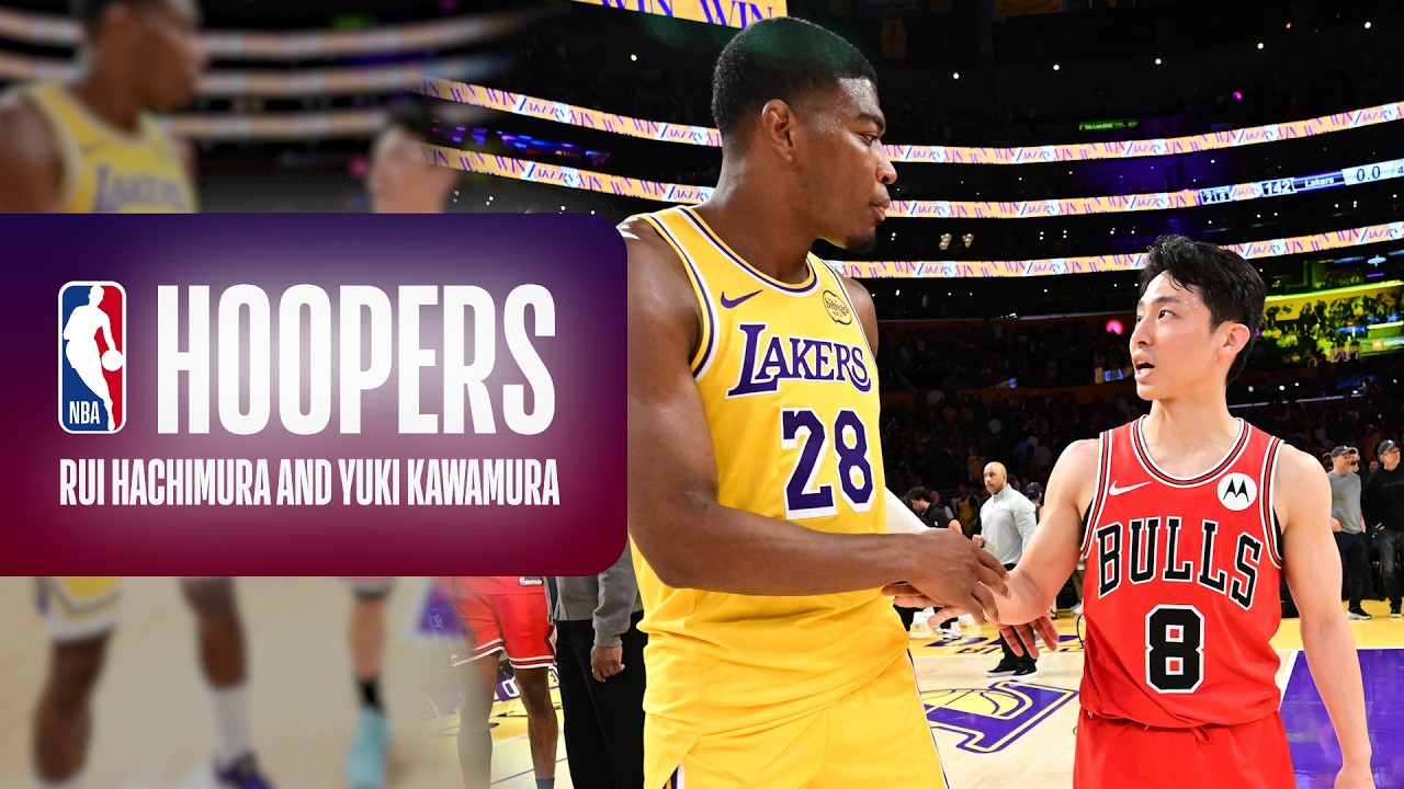 【日本人対決🇯🇵】八村塁＆河村勇輝がコート上で初対決を果たす🔥| HOOPERS