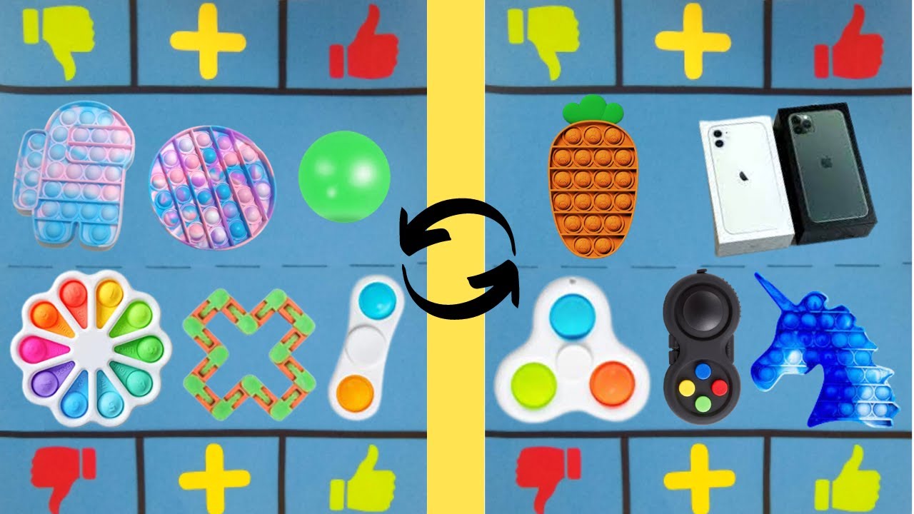 TROCANDO FIDGET TOYS | TROCAS DE FIDGET TOYS | FIDGET TOYS TRADING | TROQUINHAS DE FIDGET TOYS!! 🤗