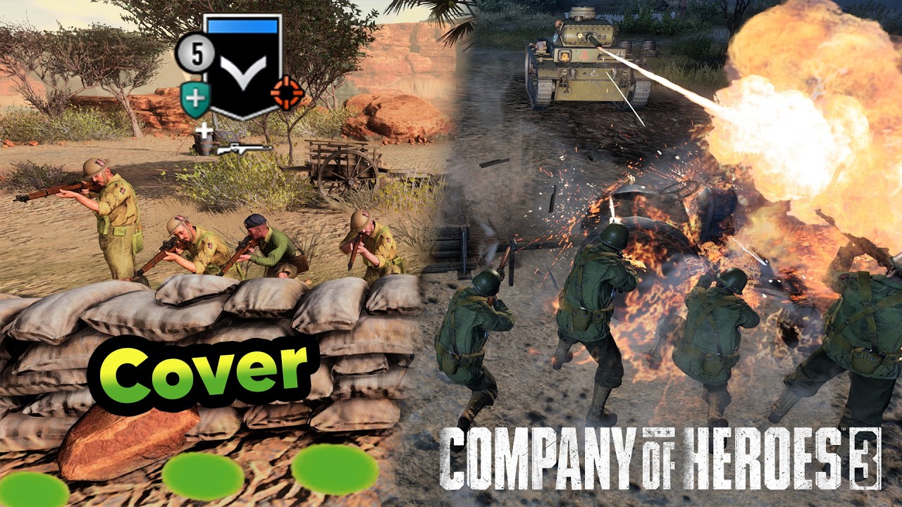 How cover works in COH3 and the best counters to it