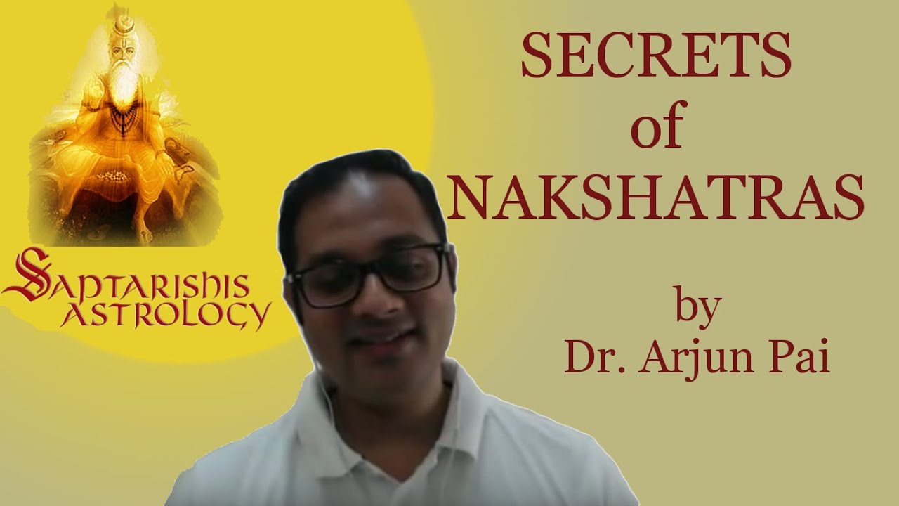 Nakshatra Discourse by Dr. Arjun Pai - Introduction to Nakshatras