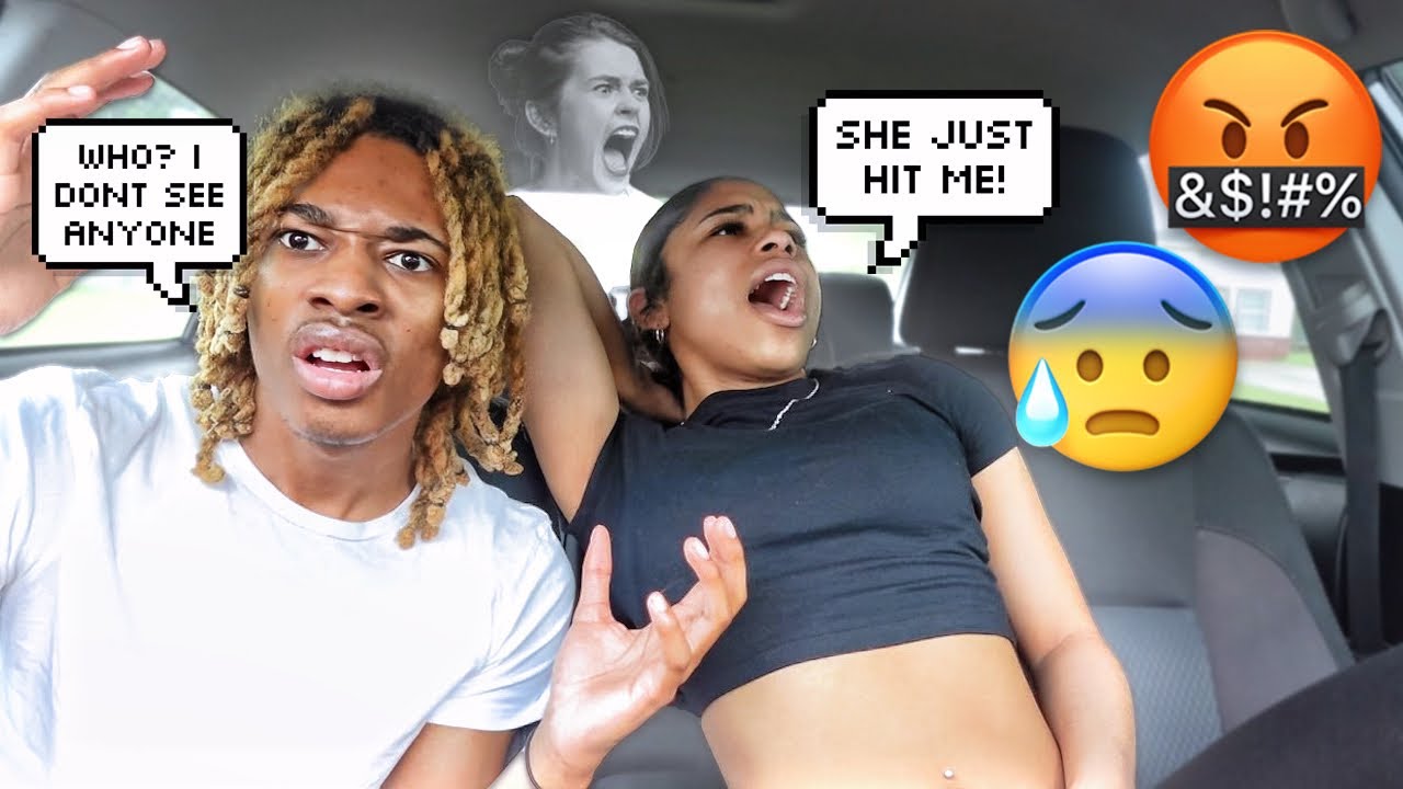 Fighting My Imaginary Friend In Front Of @Rodupnow To See His Reaction!