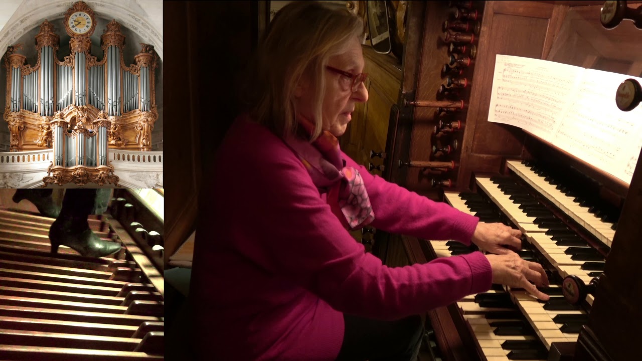 LJA Lefébure-Wély: Communion en Fa majeur - Françoise Levéchin-Gangloff, orgue Saint-Roch Paris.