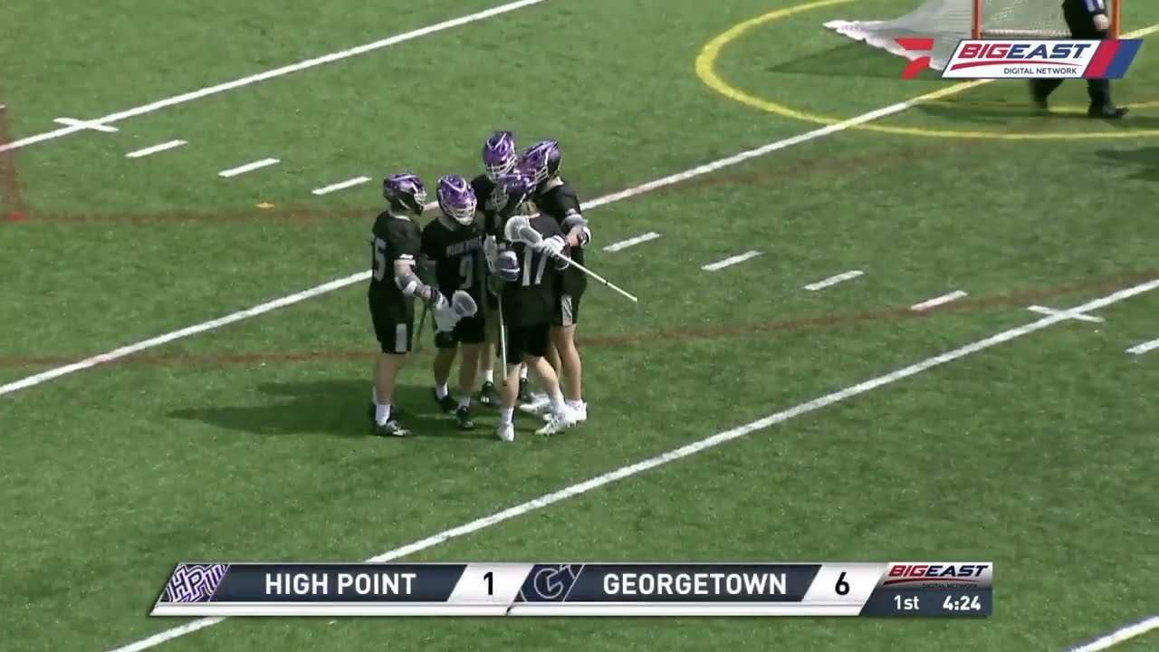 Georgetown vs Highpoint Lacrosse Highlights | 2023 College Lacrosse