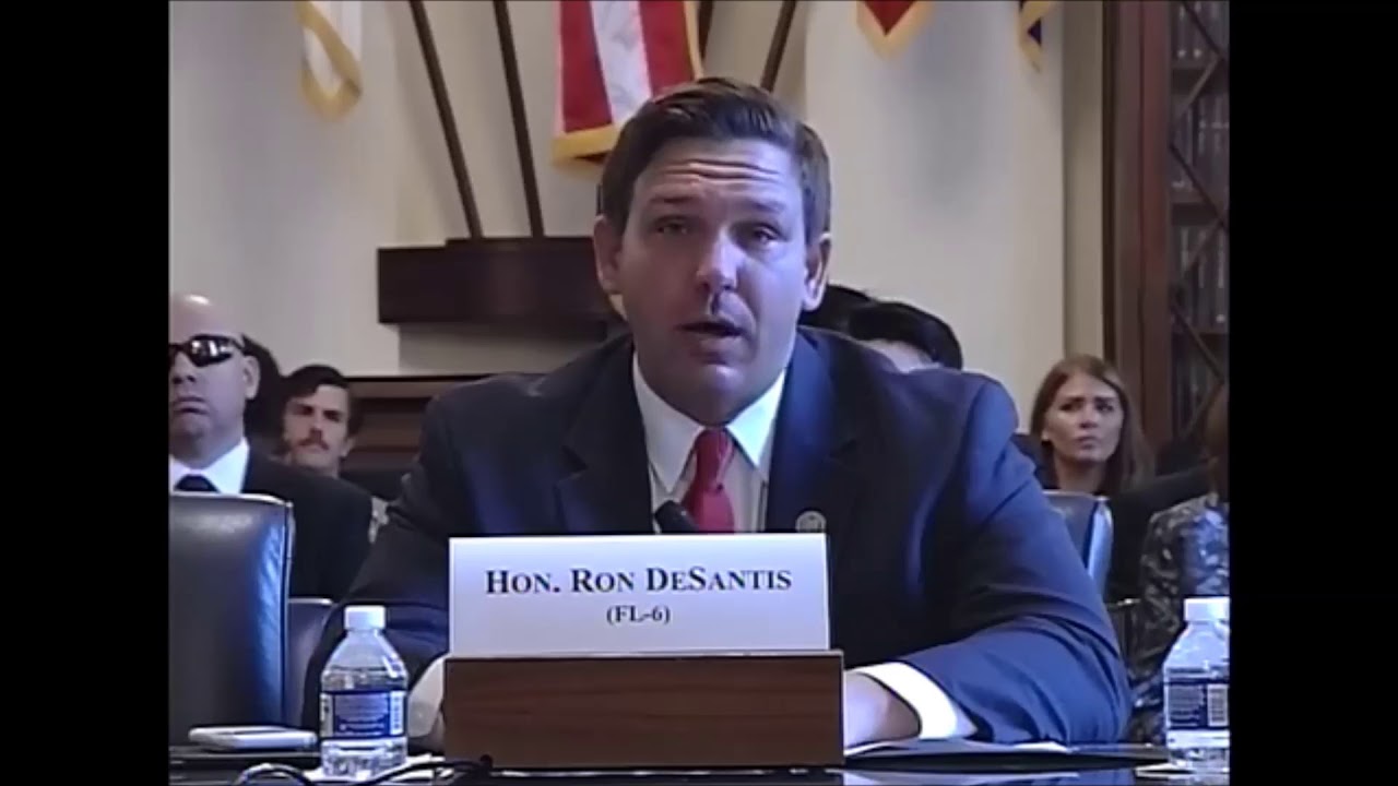 Rep. DeSantis Testimony on PAWS Act