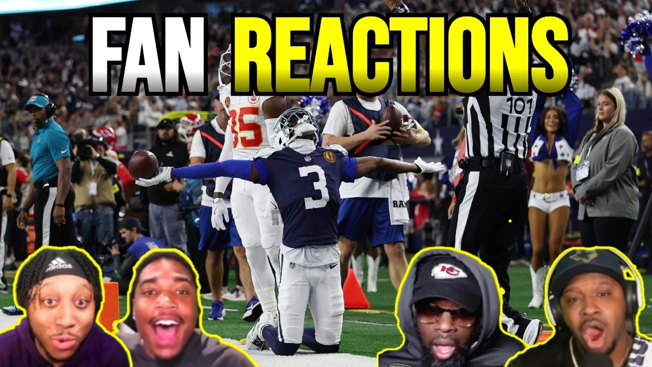 Fans React To Chiefs vs Cowboys Game Highlights | NFL 2025 Season Week 13
