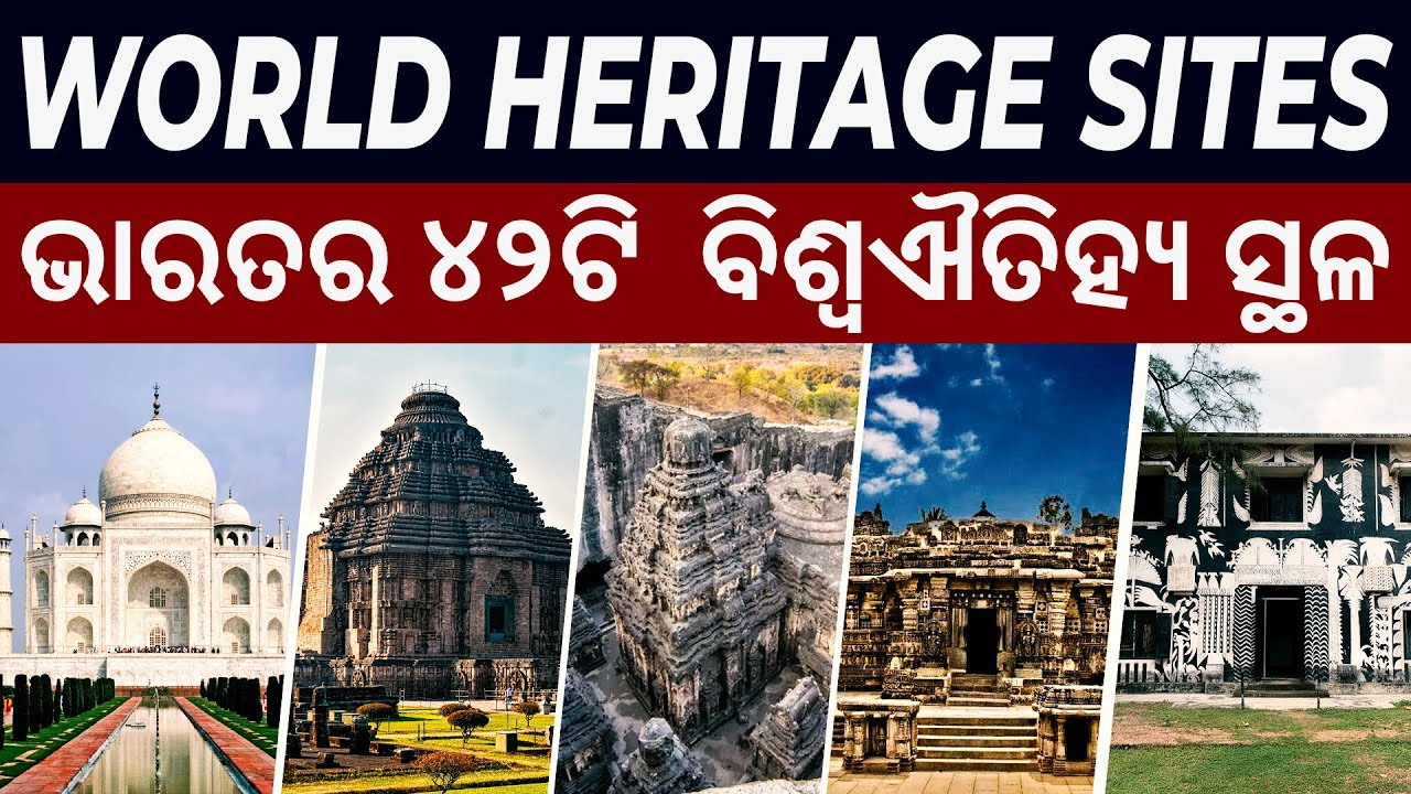 All 42 UNESCO World Heritage Sites in India | Current Affairs 2023 | Bibhuti Sir