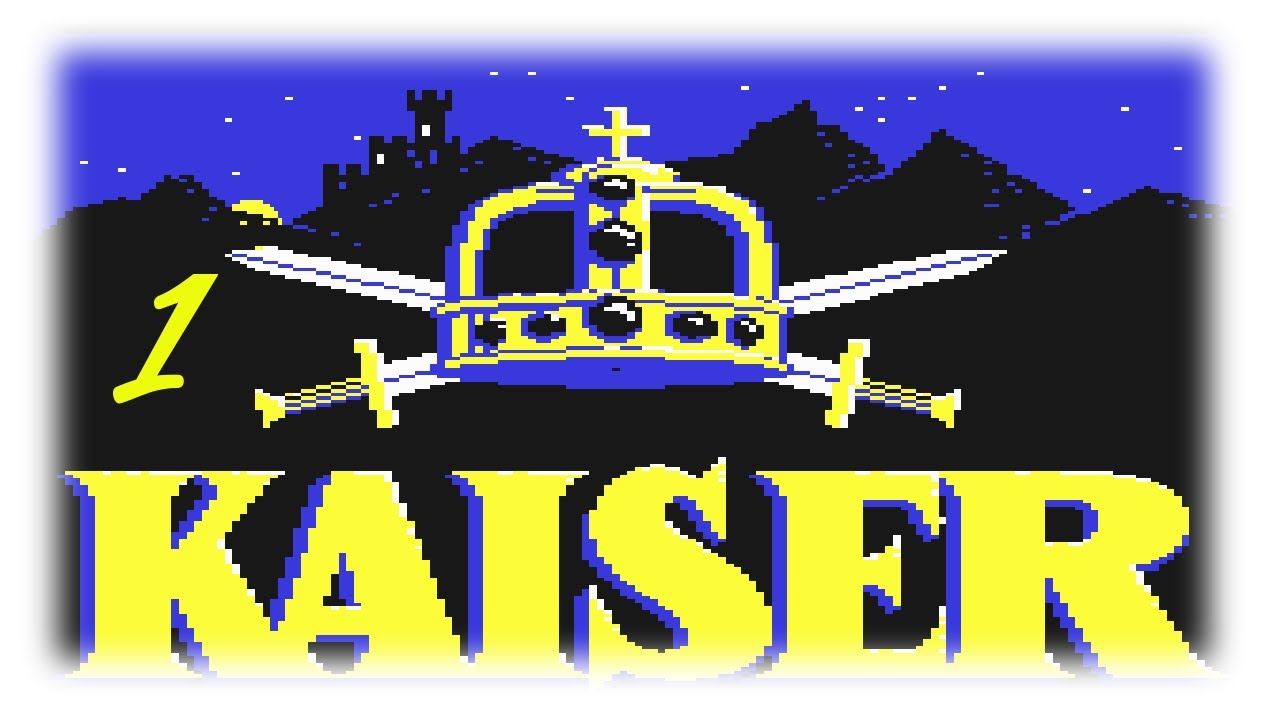 Kaiser (C64/1984) #1: Auch ein blindes Huhn findet mal ein Korn {GERMAN} [Let's Play Kaiser]