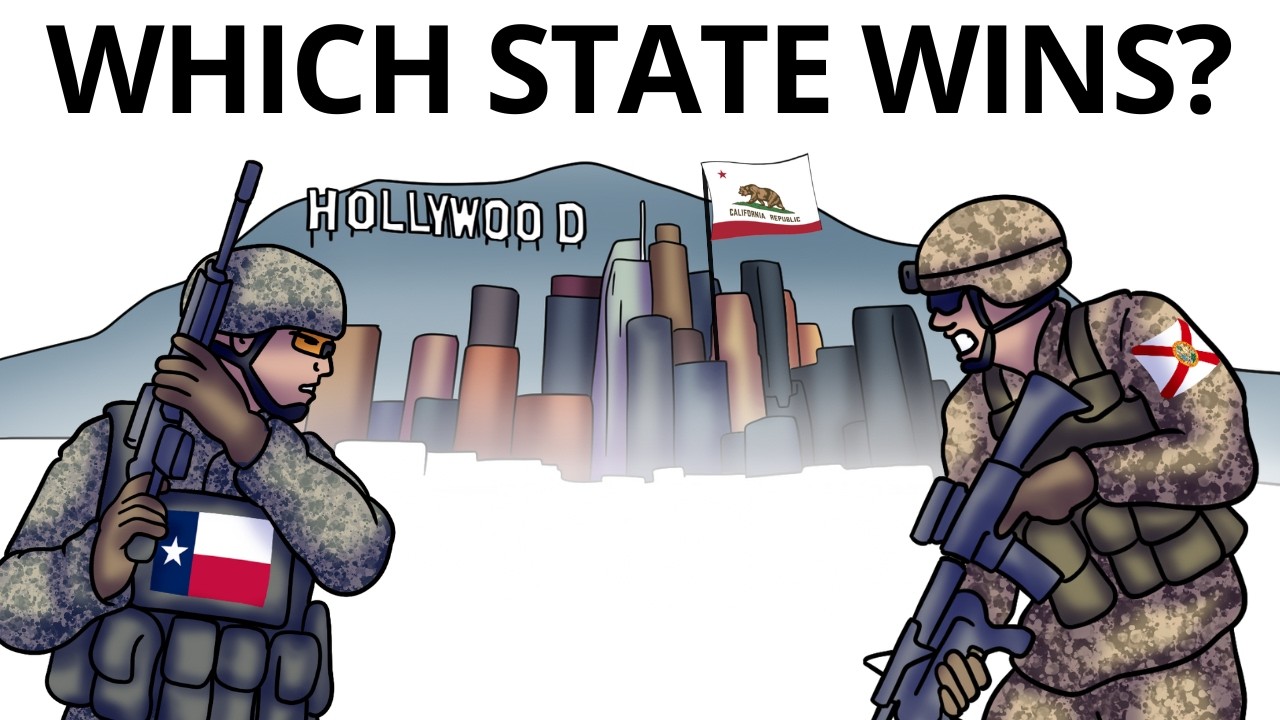 What If Every U.S. State Fought Each Other?