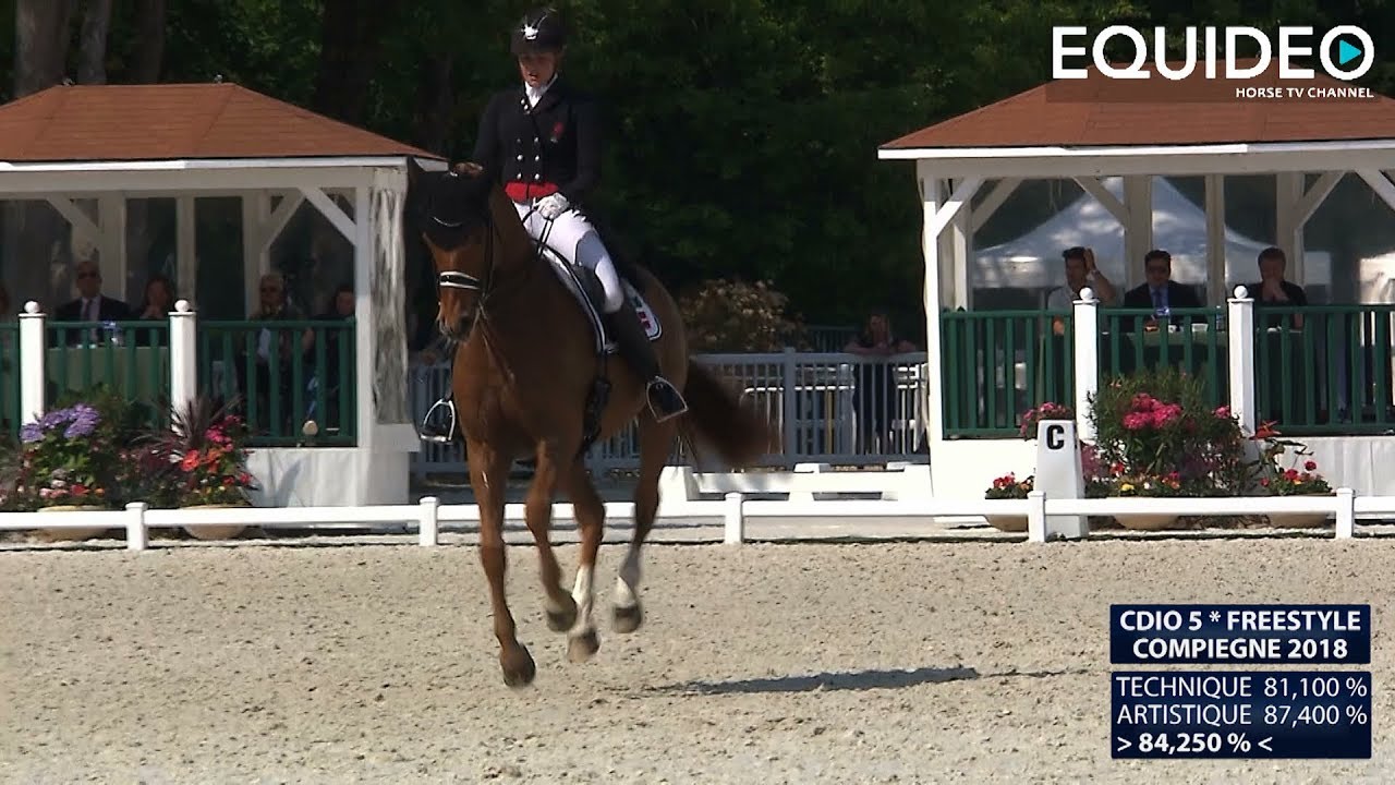 Mais quel talent !!! 84,250 % pour Cathrine Dufour et Atterupgaards Cassidy.