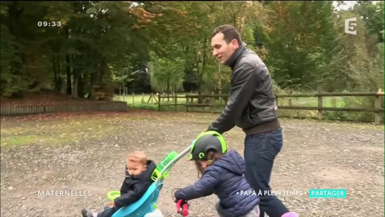 Papa à plein temps