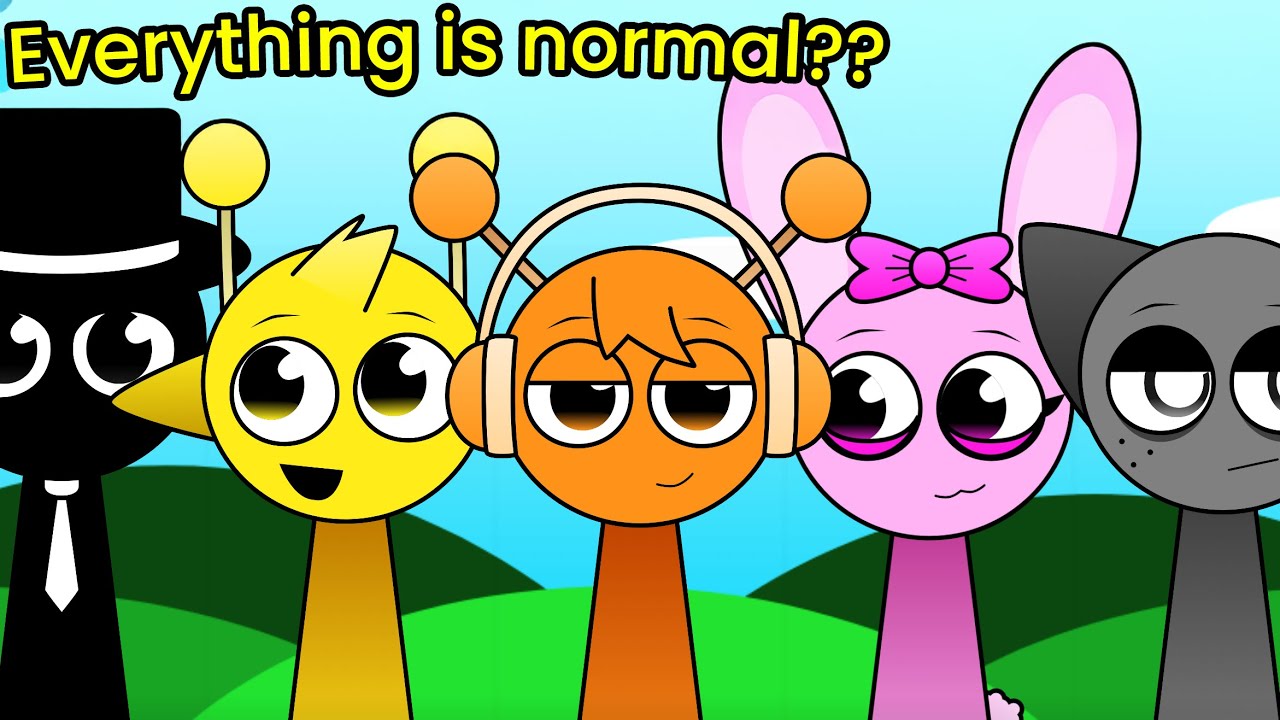 Sprunki Swap, but everyone is NORMAL??
