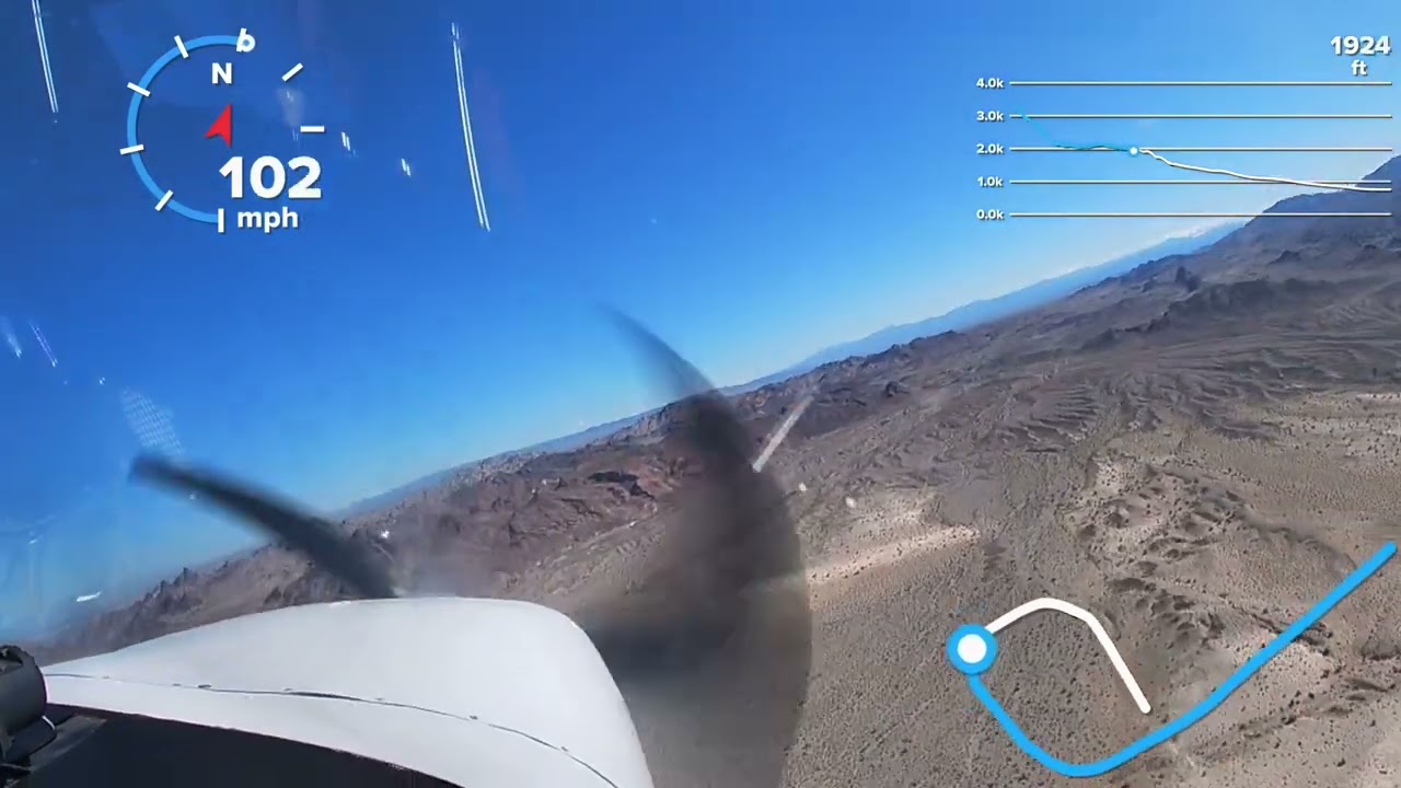 First flight to Lake Havasu City (KHII)