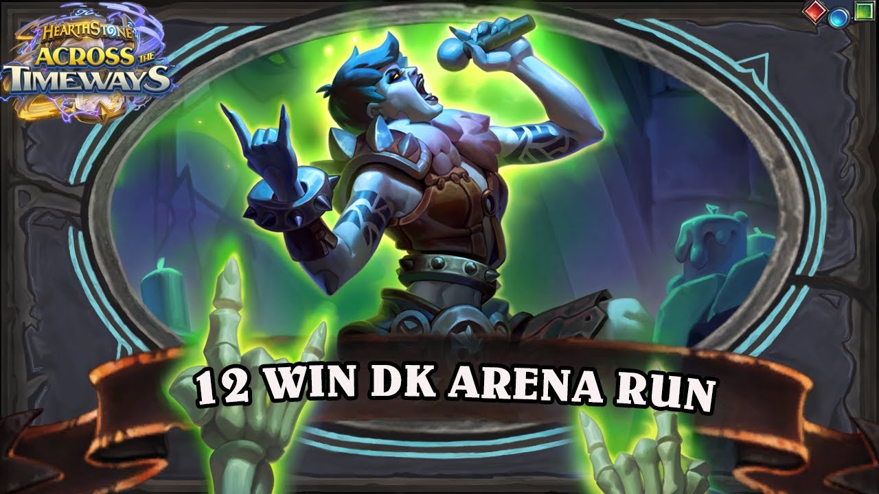Deathrattle DK Is The Way - 12 Win DK Hearthstone Underground Arena Run