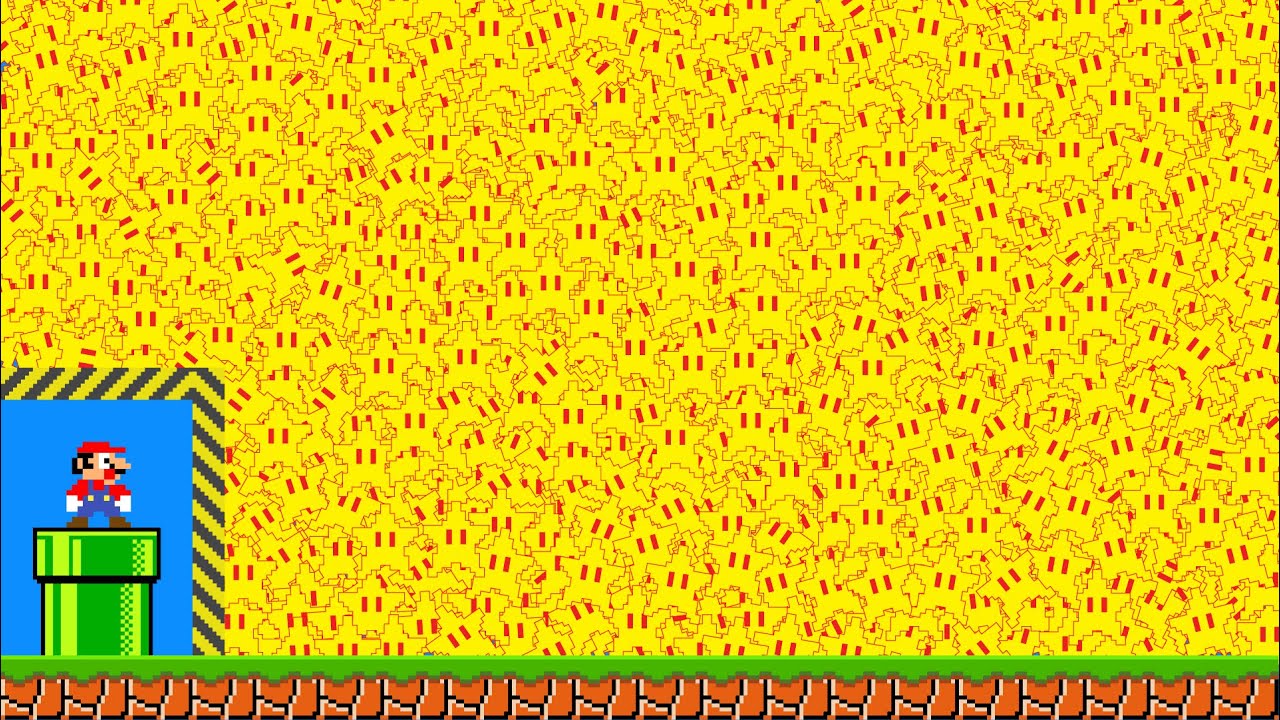 If Mario Has Too Many Gold Super Stars in Super Mario Bros.?