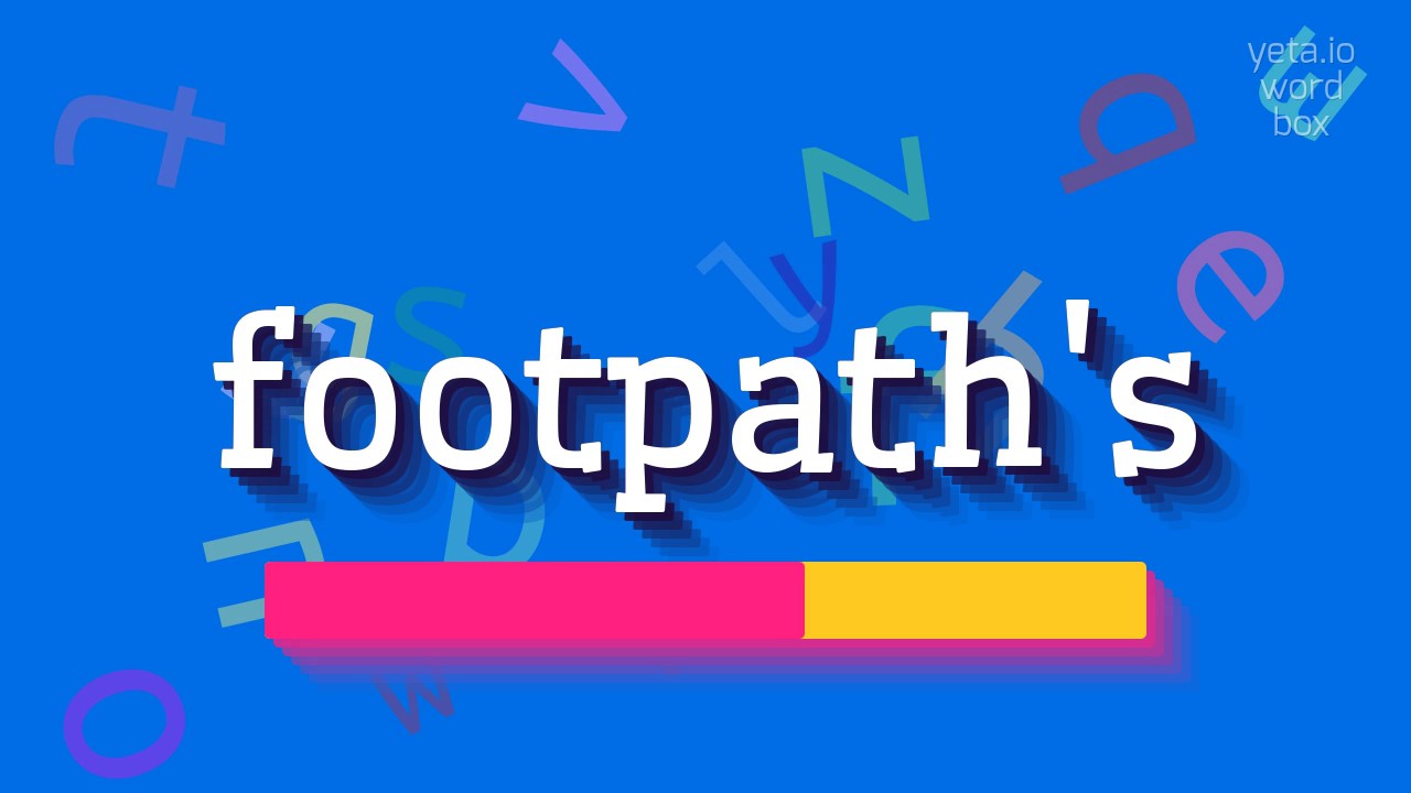 ТРОПА - КАК ЭТО ПРОИЗНОШАЕТСЯ?  #пешеходная дорожка (FOOTPATH'S - HOW TO PRONOUNCE IT