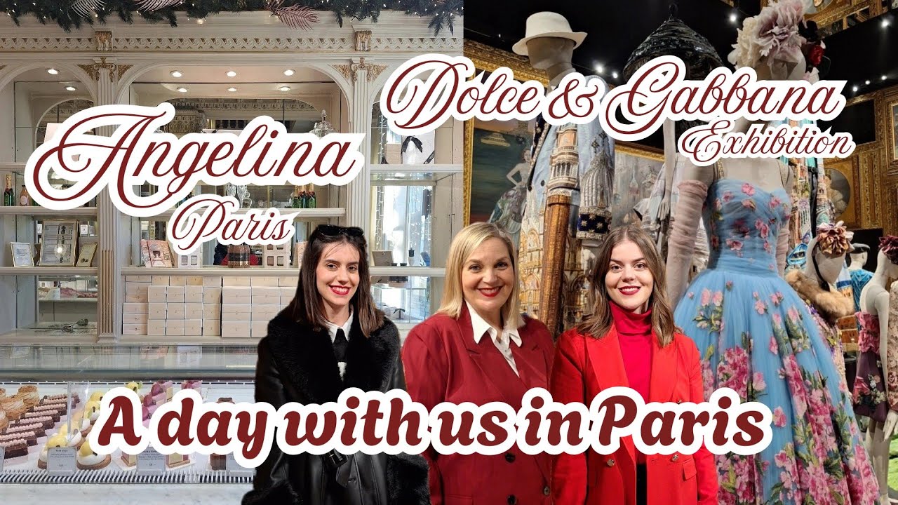 PARIS VLOG | THE BEST FRENCH TOAST - ANGELINA | DOLCE & GABBANA - GRAND PALAIS PARIS | SONNY ANGELS