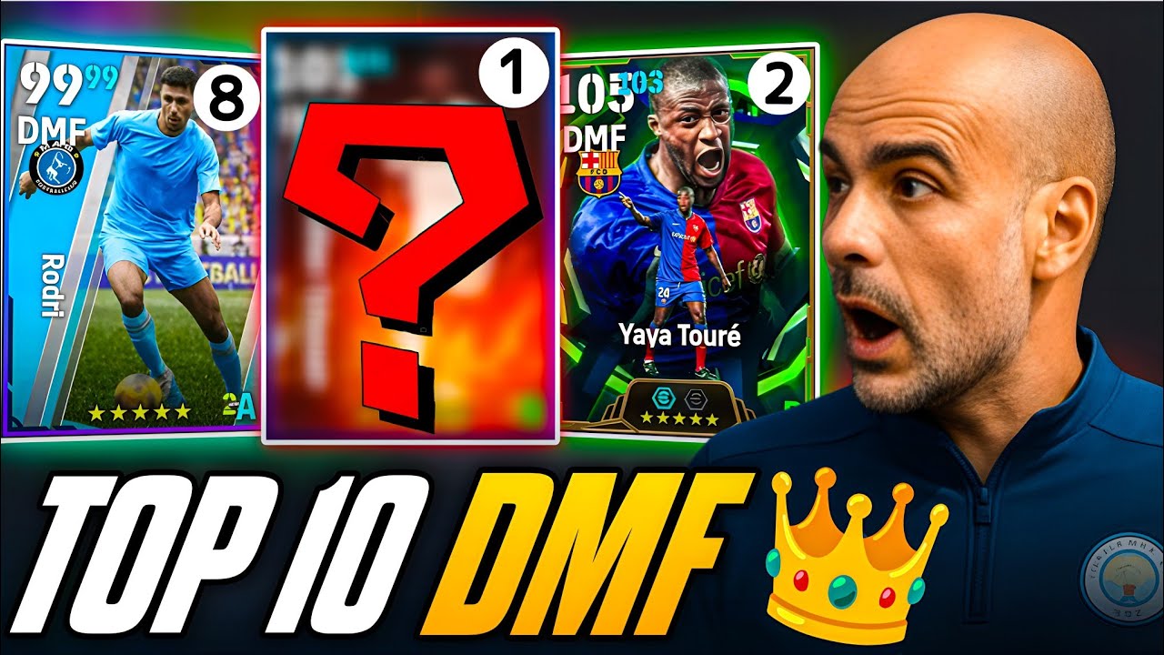 🔥 ТОП-10 лучших опорных полузащитников в eFootball 2026… #1 вас шокирует! 😳