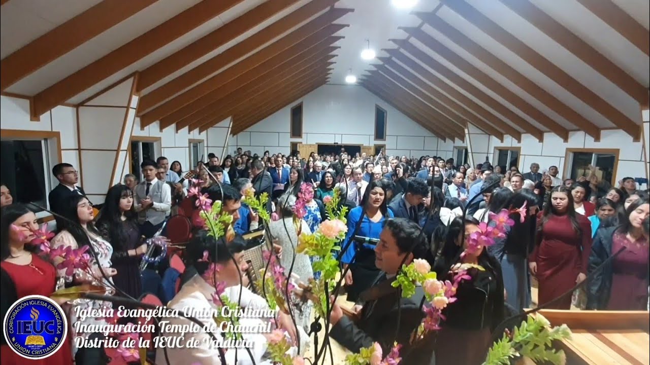 Primer culto en nuevo templo de IEUC de Chauchil, y la Gloria de Dios en medio de su pueblo 🙌 🔥