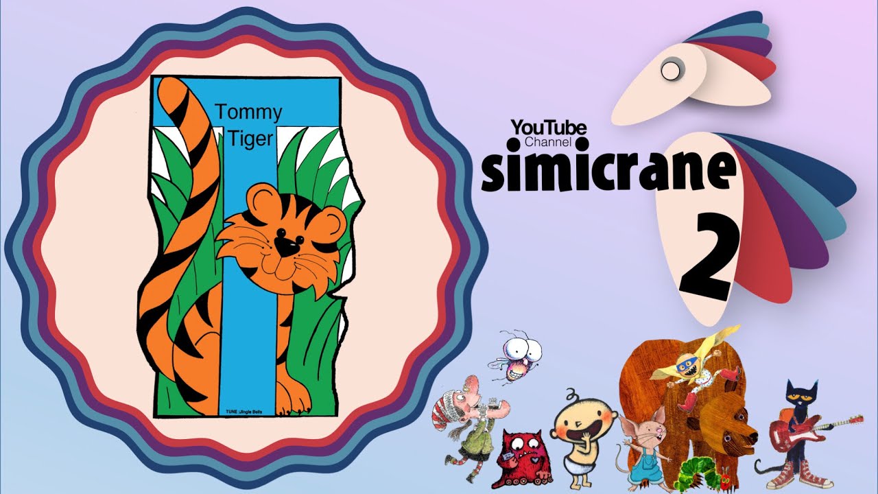 Tommy Tiger 🐯 | Sing and Read Alphabet | simicrane 2
