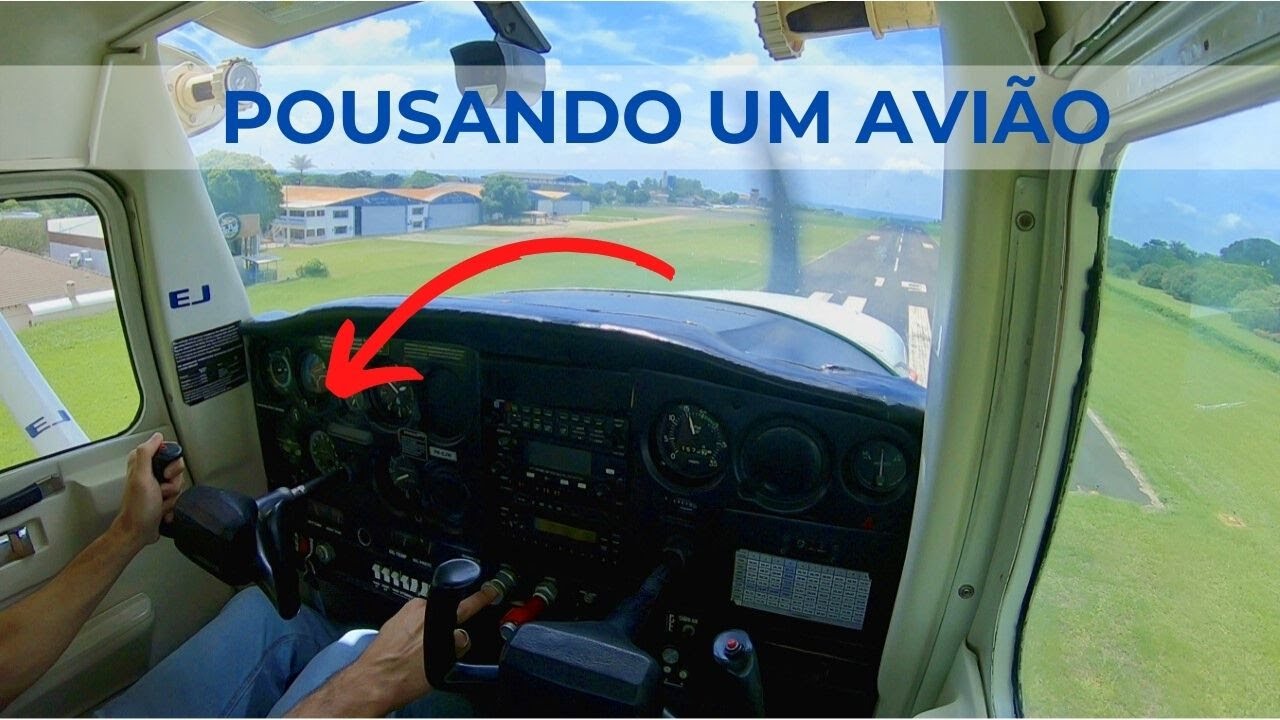 Veja como um piloto POUSA UM AVIÃO! | Cessna 152