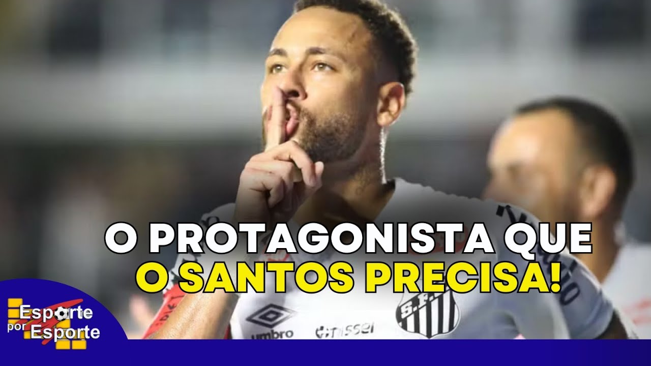 NEYMAR COMANDA VITÓRIA E TIRA O SANTOS DO Z4 DO BRASILEIRÃO - LIVE