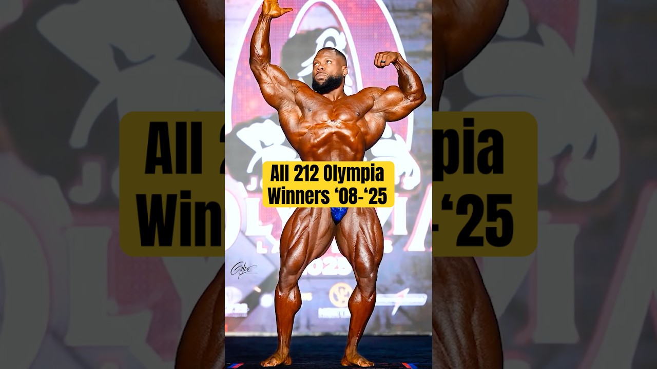 ALL 212 Mr. Olympia Winners 2008-2025