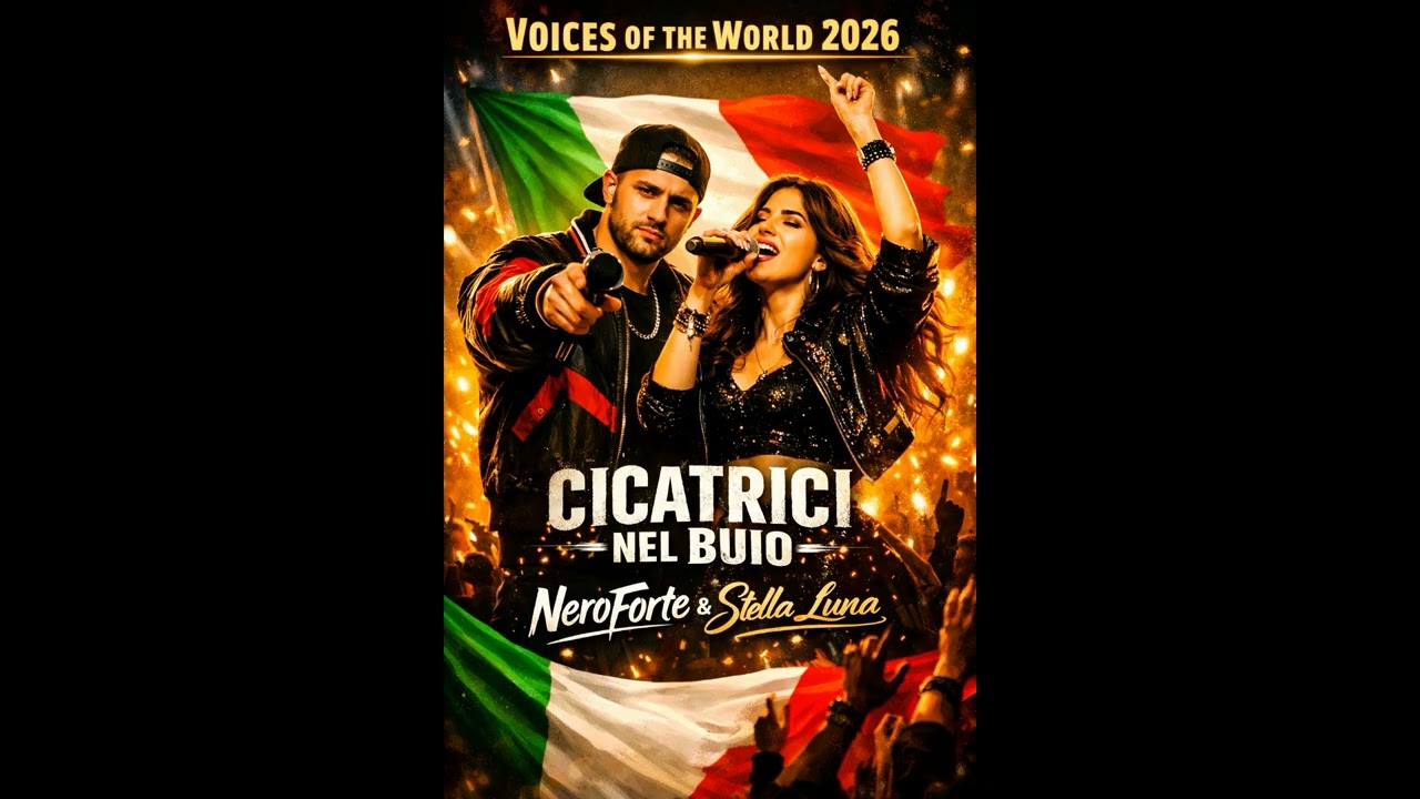 🎵 Italy – Voices of the World 2026 – Semifinal 1 =  Marco Blaze and Luna Ferri -Cicatrici nel Buio=