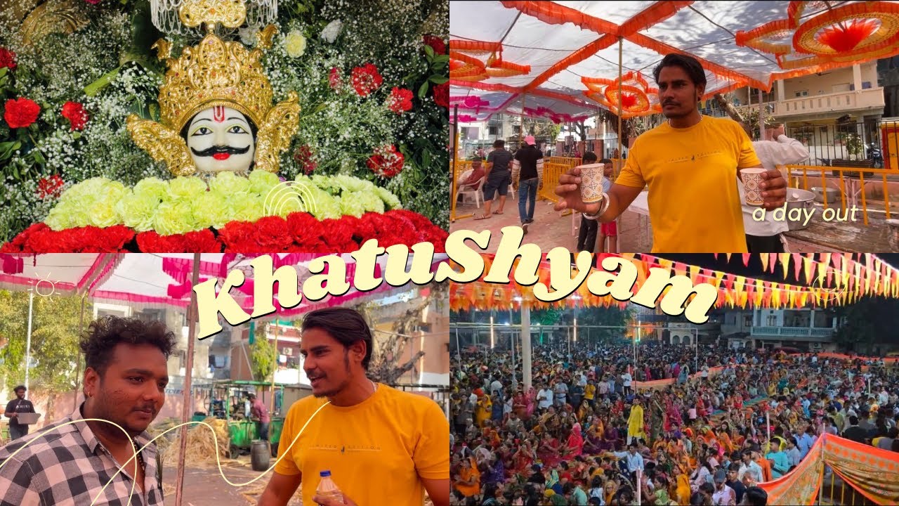 श्री खाटू श्याम जी फाल्गुनी मेला| khatushyam Mandir |Bapunagar | khatushyam rajasthan mandir🛕