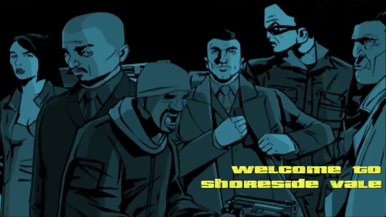 Liberty City cruise along with Game Radio FM