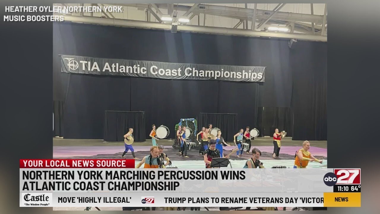 Northern York marching percussion wins Atlantic Coast Championship